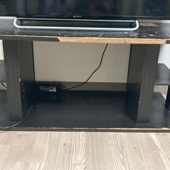 受け取り手ほぼ確定。SONY48インチのテレビとテレビ台。バラ購入OK。埼京線、戸田駅や戸田周辺 でしたら車でご自宅まで運びます。の画像