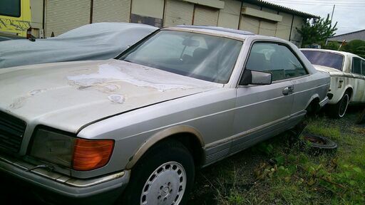 Mベンツ500SEC-リサイクル―レストアーベース車及びリビルト―リペアー部品