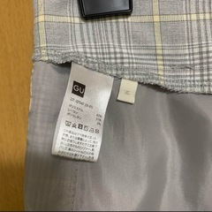 ※非対面OK※【美品】GUウエストベルトワイドパンツ221 321047 ジーユーの画像