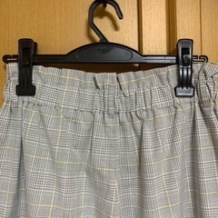 ※非対面OK※【美品】GUウエストベルトワイドパンツ221 321047 ジーユーの画像