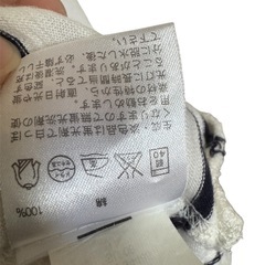 【ジェイクルー】レディース ストライプ ノースリーブチュニック XSの画像