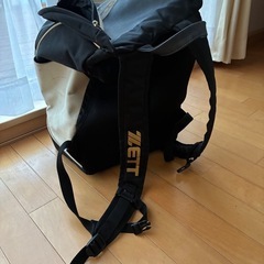 ゼット野球で使用　リュック
の画像