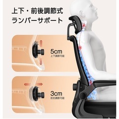 【新品未使用】オフィスチェア 疲れない人間工学の画像