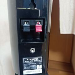 ONKYO オンキョースピーカー スタンド付きの画像