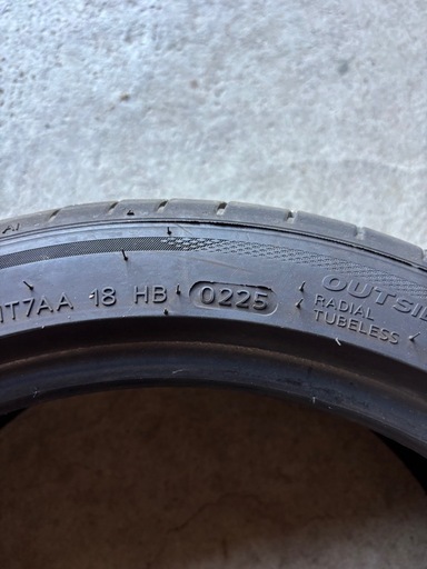 夏タイヤ 205/45R17