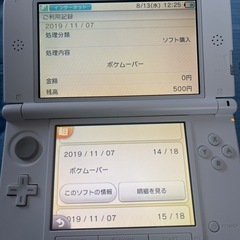 3DS本体&充電器　ケース付きの画像