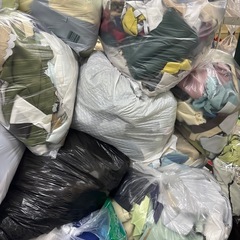 ハギレ　小物作成、油拭き、目隠し等などに使用の画像