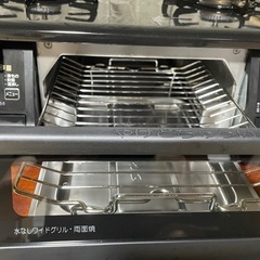 パロマ ガステーブル IC-36KWA-R都市ガス2017年製の画像