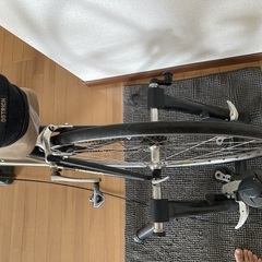 COLNAGO ロードバイク＋MINOURA サイクルトレーナーの画像