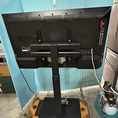中販紅　【Week】 直接お取引　SHARP株式会社　AQUOS45型液晶テレビ スタンドタイプ付き　4T-C45AT1 2019年　現状渡し08-14-02の画像