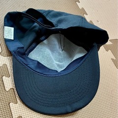 キャップ　ネイビーの画像