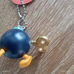 スーパーマリオのキーホルダーの画像