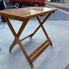 （寿康）No.4折りたたみ式テーブルの画像