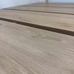LOWYA 木目調ローベット　セミダブルフレームの画像