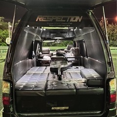 100系 ハイエース バニング 旧車 デコトラの画像