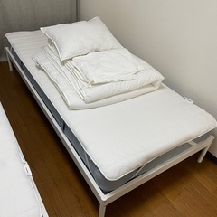大特価 IKEA シングルベッド1式 2セットの画像