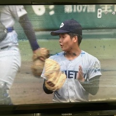 【あげます】42型テレビ（液晶ひび割れ）の画像