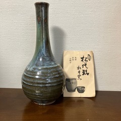 新松代焼 松井窯 花器／一輪挿し　花入の画像