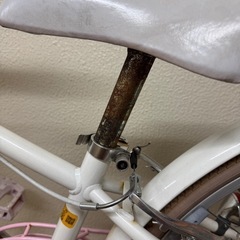 子供用自転車　24インチ　アイデス　チェアリー　中古　女の子　スポーツサイクルの画像