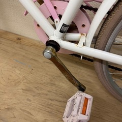 子供用自転車　24インチ　アイデス　チェアリー　中古　女の子　スポーツサイクルの画像