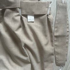 マナベ家具　カーテン　ベージュ　4枚の画像