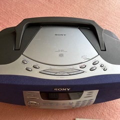 SONY MDラジカセ本日14日のみ出品ですの画像