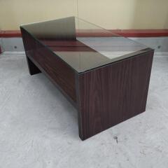 20250813001　家具　ガラステーブルの画像