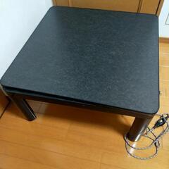 【ジャンク】75センチ×75センチ　正方形　リバーシブル カジュアルこたつ こたつテーブル 机の画像