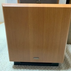 DENON 5スピーカー＆スーパーウーハー　DVDプレーヤーの画像
