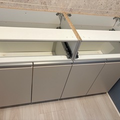 キッチン収納棚の画像