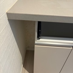 キッチン収納棚の画像