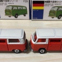 トミカ日本製フォルクスワーゲン　マイクロバスの画像