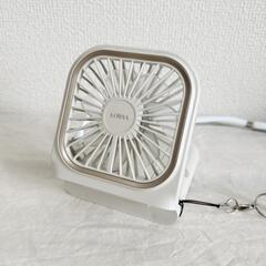 LOWYA ハンディファン　ネックストラップ付きの画像