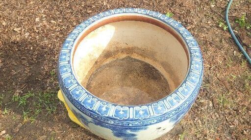 ✨重厚✨巨大✨逸品✨『メダカ水槽か？火鉢か？アイキャッチか