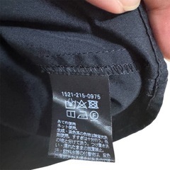 【ユナイテッドアローズ】ブラック半袖シャツ ブラウス レディース サイズ Fの画像