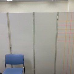 本日までパーテンション3セットの画像