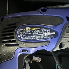 日立工機　振動ドリル　中古の画像