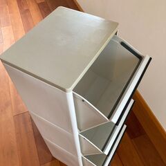 ごみ箱 3段　衣装入れとして使用していました 300円の画像