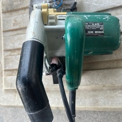 日立工機　集じん丸のこ　　中古　の画像