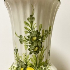 海外輸入 花瓶　イタリア製　陶芸　昭和レトロの画像