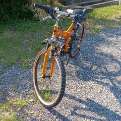 折りたたみ自転車の画像