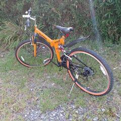 折りたたみ自転車の画像