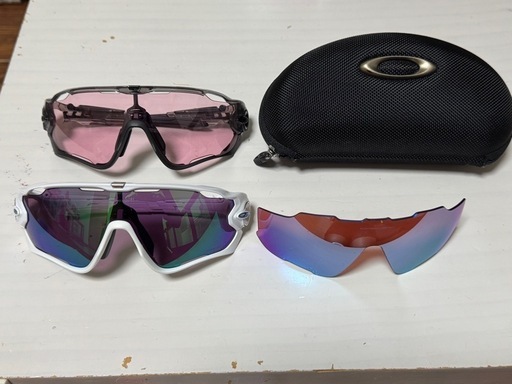 オークリーjawbreaker ２本＆スペアレンズセット