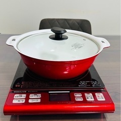 IHクッキングヒーター & IH対応鍋セットの画像