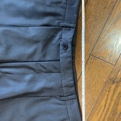 CK Calvin Klein スラックス サイズ31 黒紺の画像