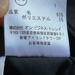 CK Calvin Klein スラックス サイズ31 黒紺の画像