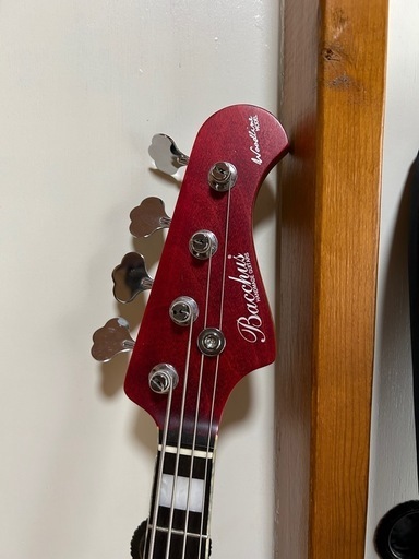 Bacchus woodline DX HANDMADE by aska 飛鳥 エレキベース ジャズベース
