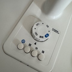 ジャンク品 YUASA 扇風機の画像