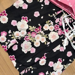 浴衣 桜 柄の画像