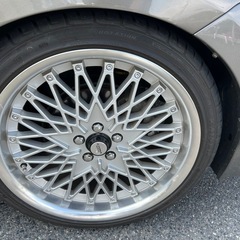 KYOWA RACING 18インチ 8J +45 5穴 PCD100 ホイール 4本 プリウスの画像